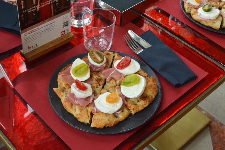 Degustaréis una selección de cicchetti