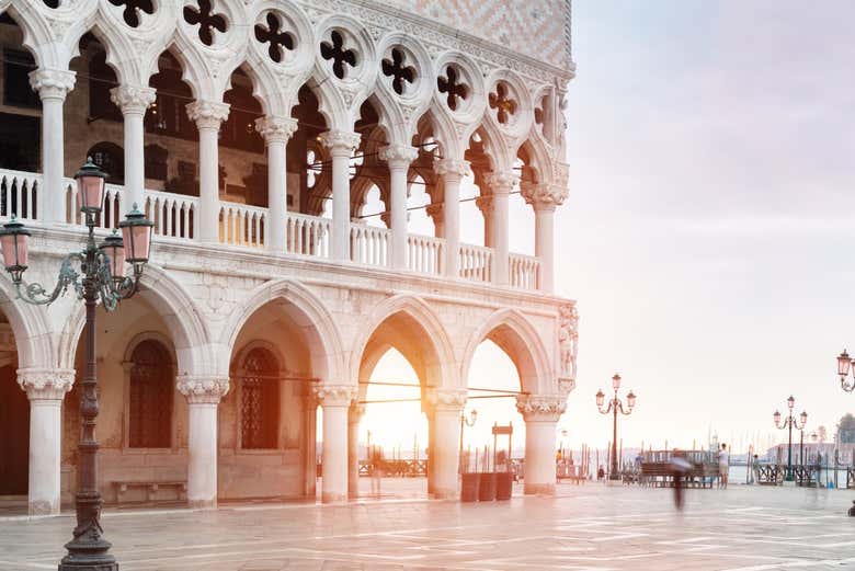 Palacio Ducal al atardecer 