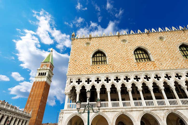 Palacio Ducal y Campanario de Venecia