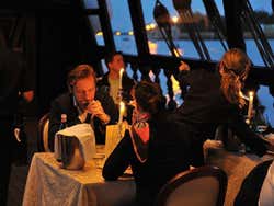 Galeón Veneciano, cena a bordo