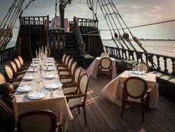 Galeón Veneciano, terraza
