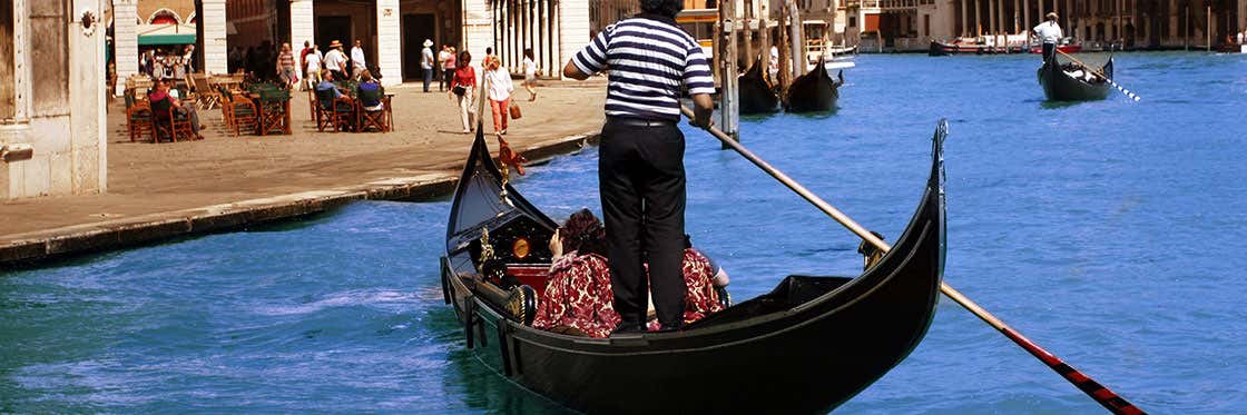 Góndolas en Venecia